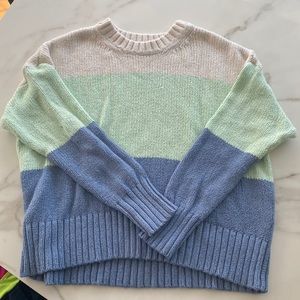 AE Color Block Sweater